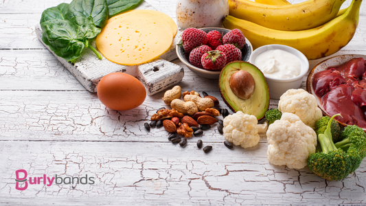 healthy foods on table