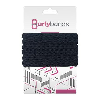 Burlybands Hair Ties for Thick Hair – 3 Pack
