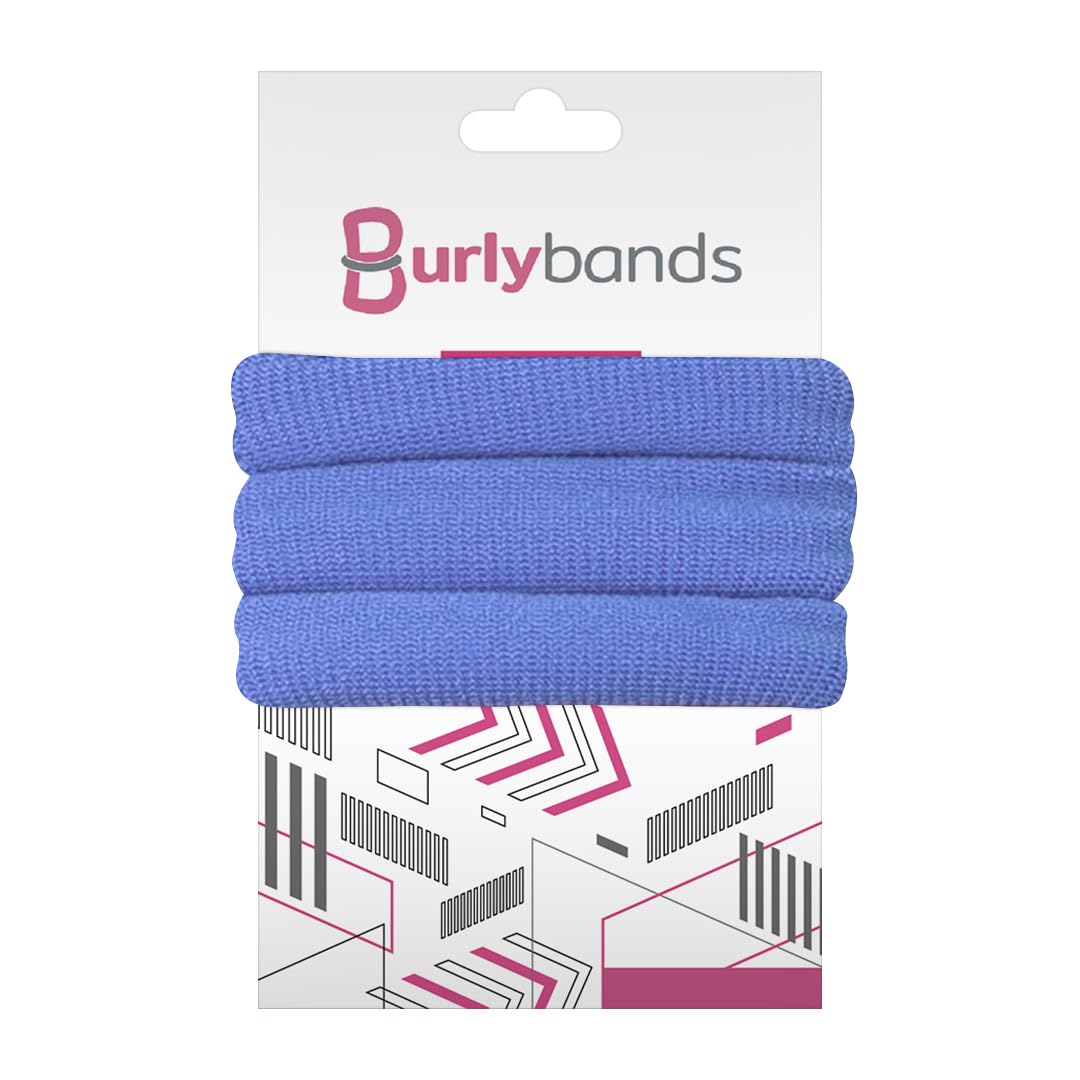 Burlybands Hair Ties for Thick Hair – 3 Pack