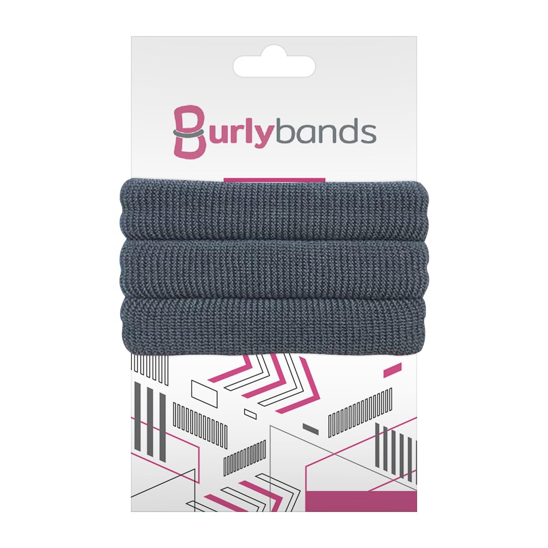 Burlybands Hair Ties for Thick Hair – 3 Pack