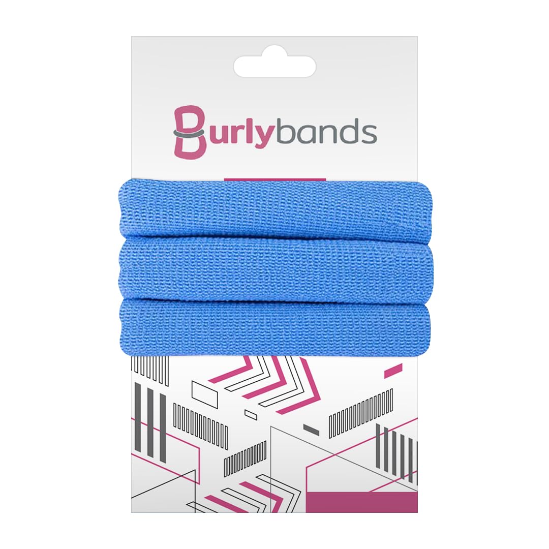 Burlybands Hair Ties for Thick Hair – 3 Pack