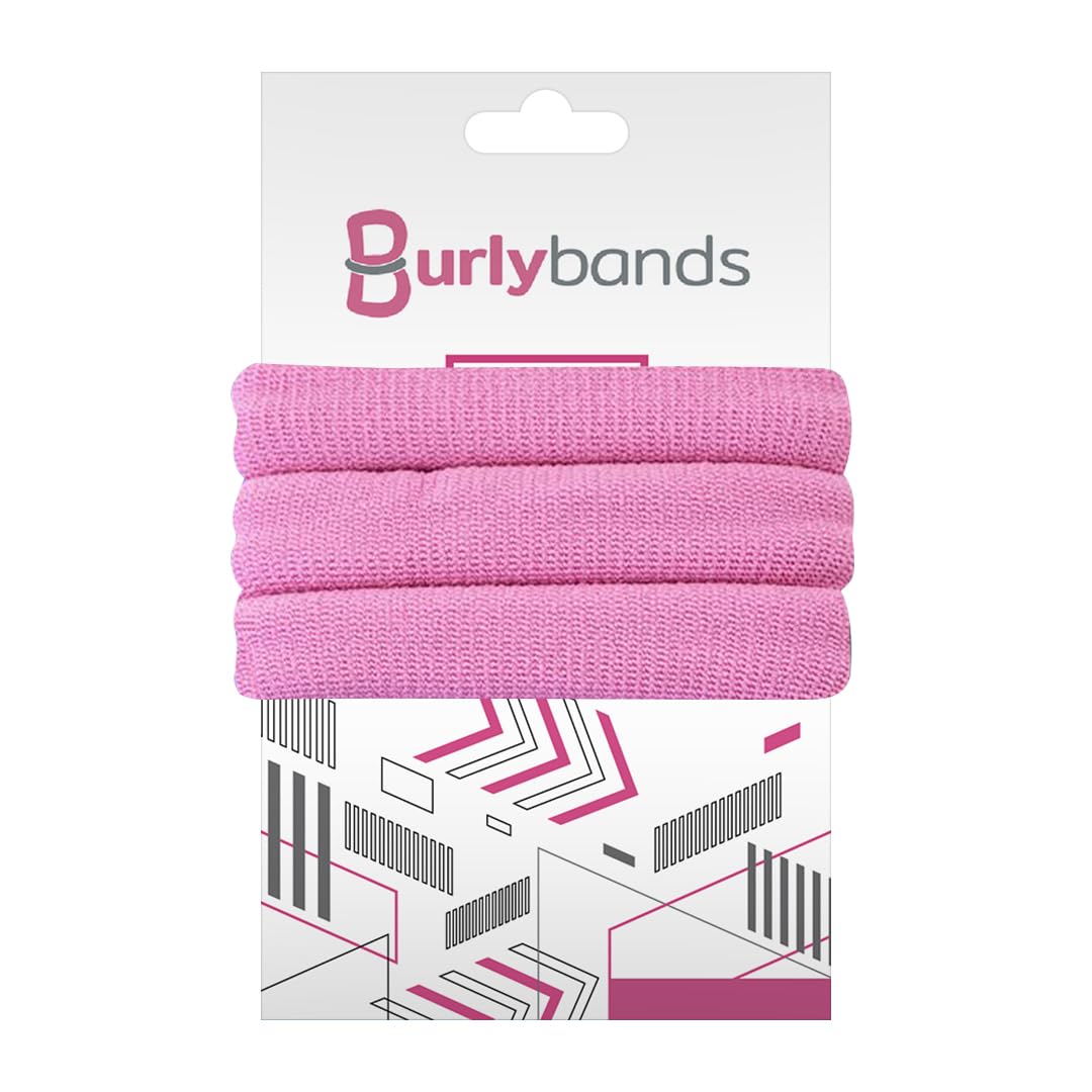 Burlybands Hair Ties for Thick Hair – 3 Pack